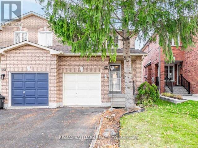 566 WALPOLE CRESCENT Newmarket Ontario, L3X 2B4