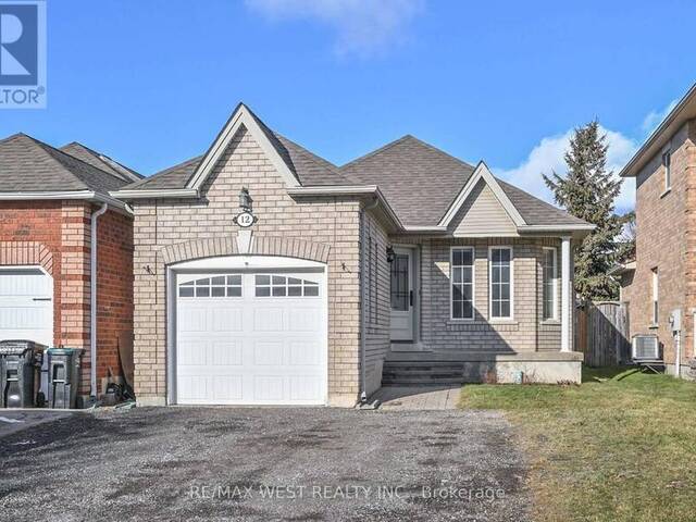 12 PRESTON AVENUE S Alliston Ontario, L9R 1Y6