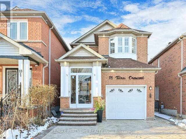 16 TARA CRESCENT Markham Ontario, L3S 4S7