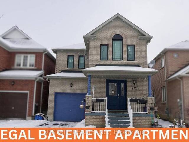 12 BRAMFIELD STREET Brampton Ontario, L7A 2W3