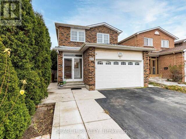 194 SIMMONS BOULEVARD Brampton Ontario, L6V 3W4