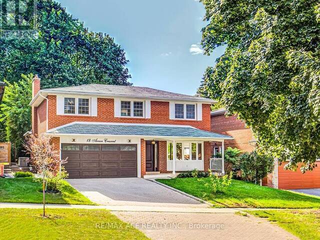 18 ARRAN CRESCENT Toronto Ontario, M2M 2W9