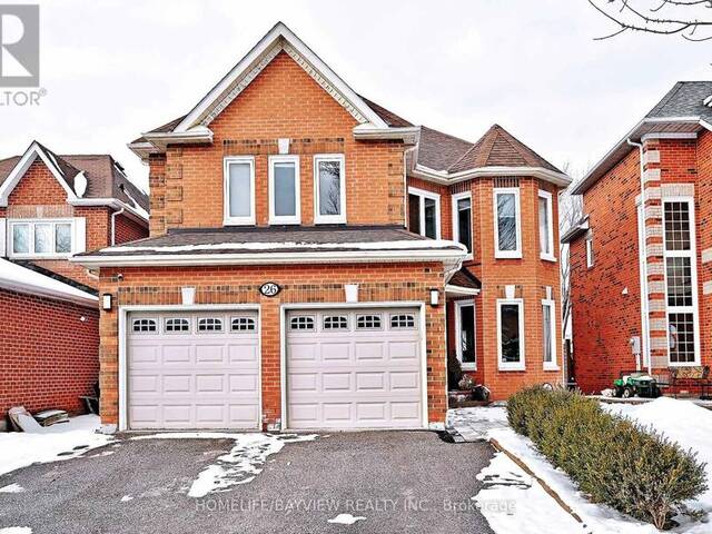 26 SANDFIELD DRIVE Aurora Ontario, L4G 6R7