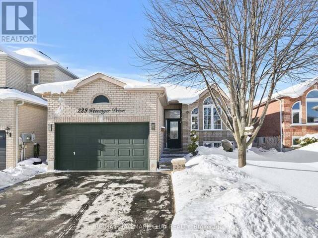 229 WESSENGER DRIVE Barrie Ontario, L4N 8R4