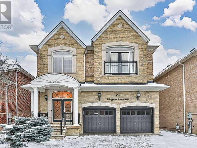 15 CHAYNA CRESCENT Vaughan Ontario, L6A 0N2