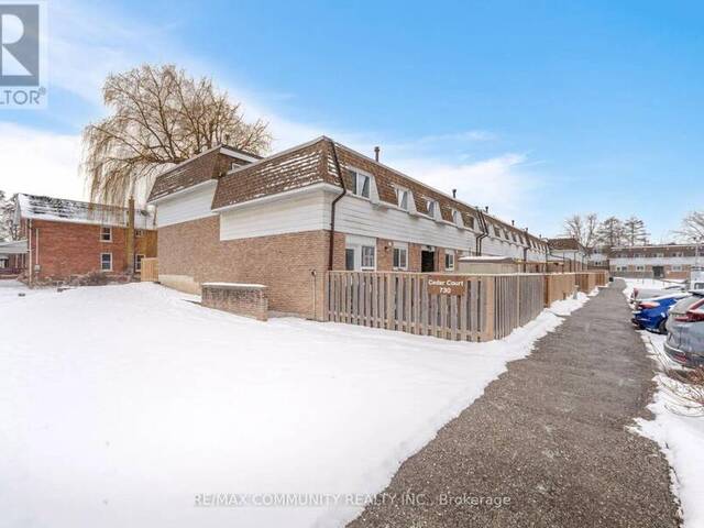 25 - 730 CEDAR STREET Oshawa Ontario, L1H 4M6