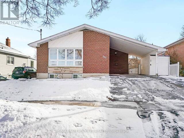 327 BALLARD STREET Oshawa Ontario, L1H 3N9