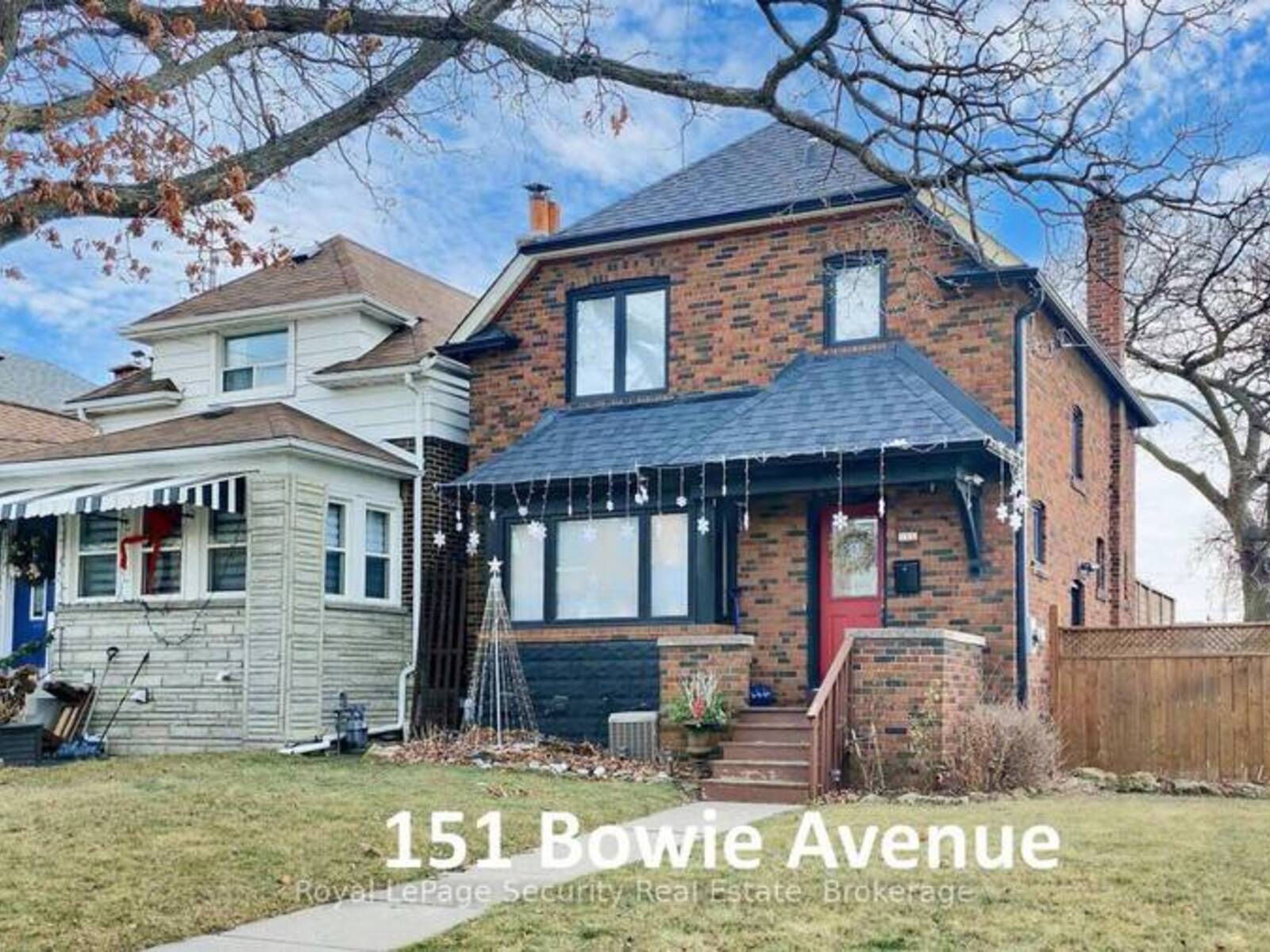 151 BOWIE AVENUE, Toronto, Ontario M6E 2R1