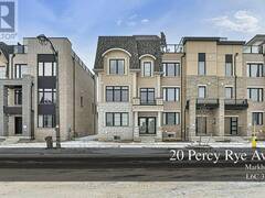 20 PERCY RYE AVENUE Markham Ontario, L6C 3K2