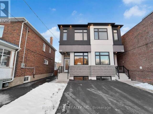 519 ST JOHNS ROAD Toronto Ontario, M6S 2L7