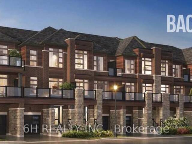 LOT 29 - 46 HAROLD WILSON LANE Richmond Hill Ontario, L4S 1N5 - 2 Bedrooms Home For Sale