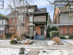 626 HURON STREET Toronto Ontario, M5R 2R9