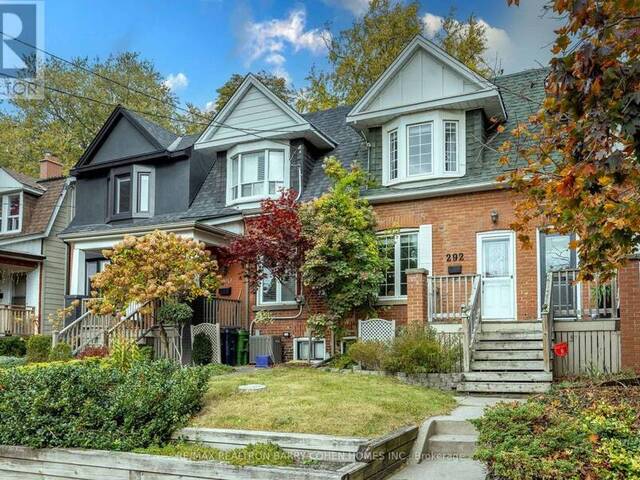 292 BAIN AVENUE Toronto Ontario, M4J 1B8