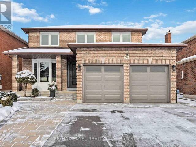 18 GLENHURST ROAD Richmond Hill Ontario, L4B 2C8