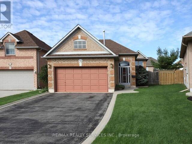 12 SUMMERFIELD CRESCENT Brampton Ontario, L6X 4L3