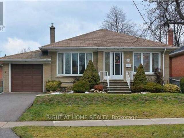 39 BRIDGETOWN DRIVE Toronto Ontario, M9C 2P5