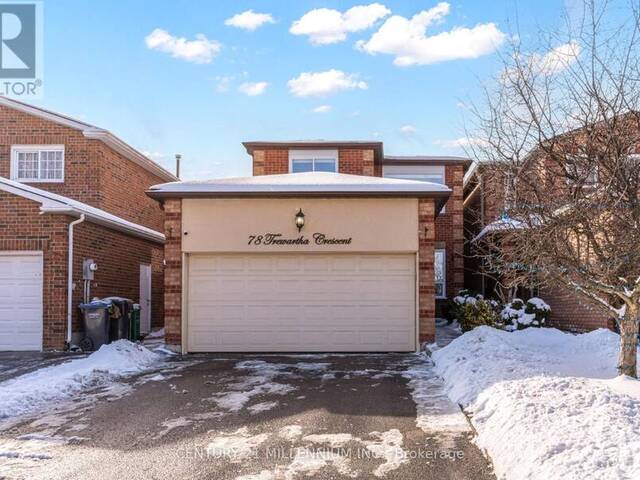 78 TREWARTHA CRESCENT Brampton Ontario, L6Z 1X4