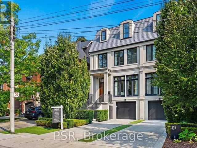 39B ORIOLE ROAD Toronto Ontario, M4V 2E6