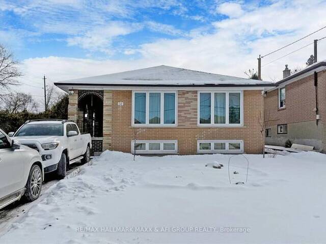 53 CAINES AVENUE Toronto Ontario, M2R 2L2 - 5 Bedrooms Home For Sale