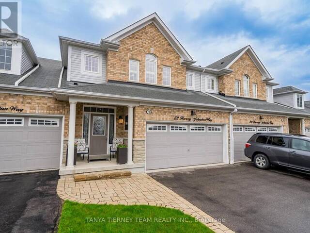 22 HARVEY JOHNSTON WAY Whitby Ontario, L1M 0J7