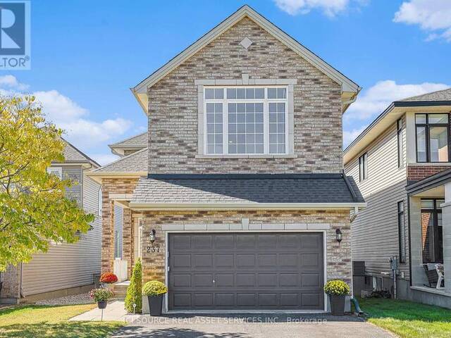 237 BRIDGESTONE DRIVE Ottawa Ontario, K2M 0C5