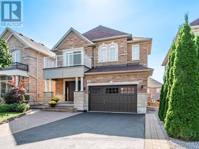 109 BARLI CRESCENT Vaughan Ontario, L6A 4S2