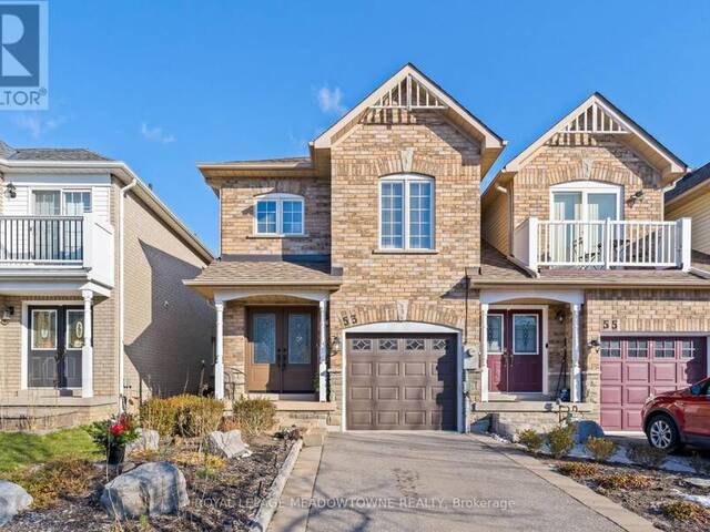 53 BRADLEY DRIVE Halton Hills Ontario, L7G 6B6