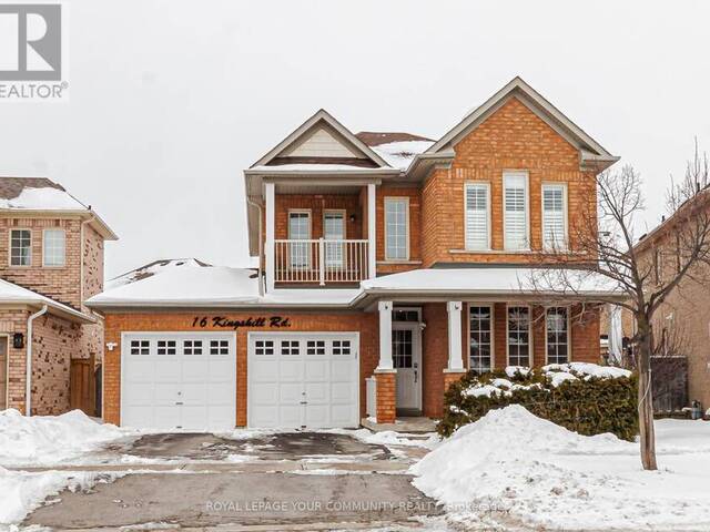 16 KINGSHILL ROAD Richmond Hill Ontario, L4E 4B1 - 4 Bedrooms Home For Sale