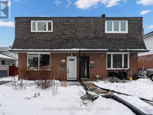 409 MAPLEWOOD DRIVE Oshawa Ontario, L1G 5R7