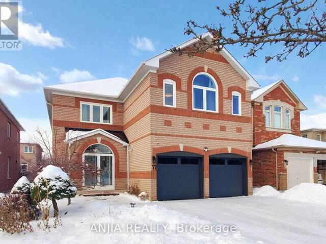 77 WALNUT GROVE CRESCENT Richmond Hill Ontario, L4S 1Z1