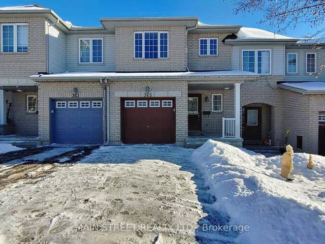 365 ROLLING MEADOW CRESCENT Ottawa Ontario, K1W 0A9