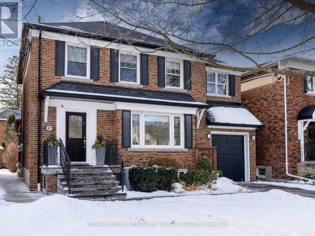 67 RYKERT CRESCENT Toronto Ontario, M4G 2T2