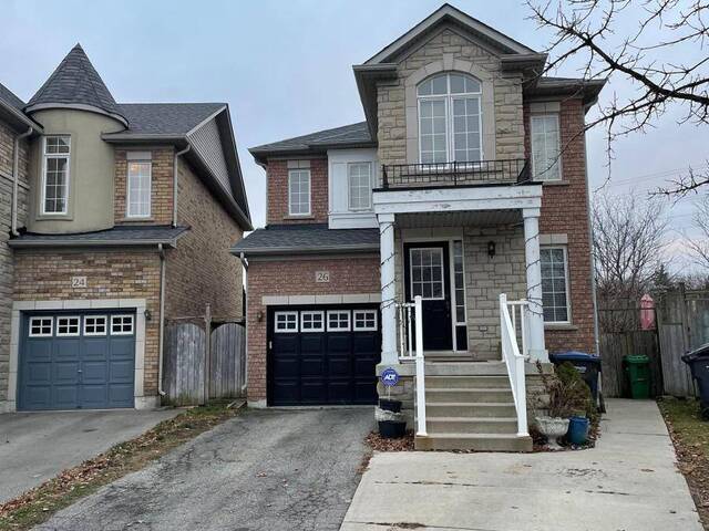 26 PENBRIDGE CIRCLE E Brampton Ontario, L7A 2P9 - 4 Bedrooms Home For Sale