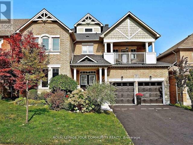 20 GROVEWOOD STREET Richmond Hill Ontario, L4E 4X4 - 4 Bedrooms Home For Sale