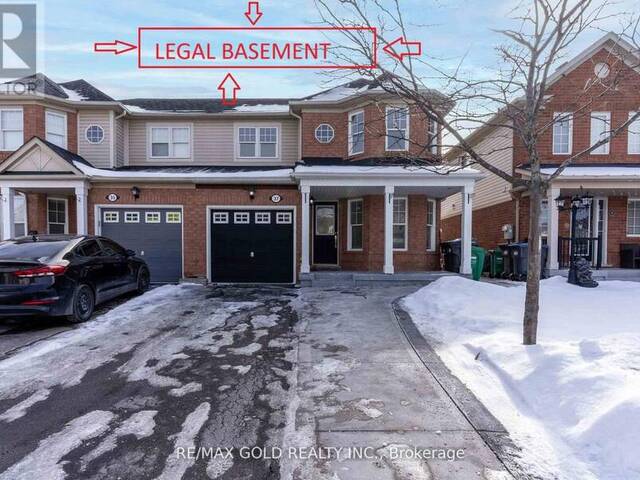 37 KEATS TERRACE Brampton Ontario, L7A 3N1