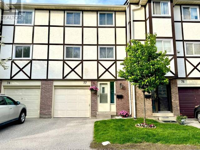 77 - 1485 GULLEDEN DRIVE Mississauga Ontario, L4X 2T2 - 3 Bedrooms Condo For Sale