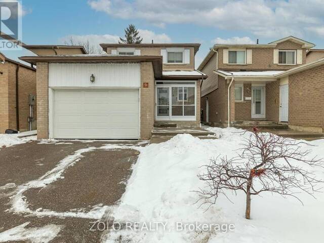 51 NEWBRIDGE CRESCENT Brampton Ontario, L6S 4B5 - 4 Bedrooms Home For Sale