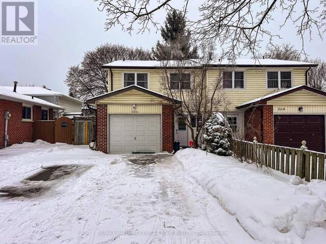 566 BERWICK CRESCENT Oshawa Ontario, L1J 3E7