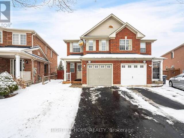 21 HERDWICK STREET Brampton Ontario, L6S 6L6 - 4 Bedrooms Home For Sale