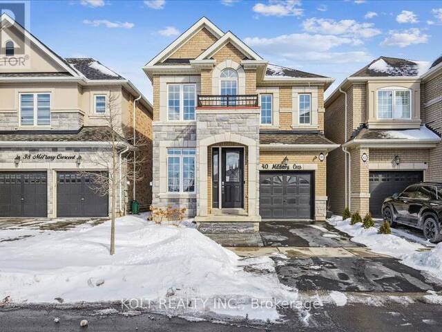 40 MILITARY CRESCENT Brampton Ontario, L7A 4V8 - 4 Bedrooms Home For Sale