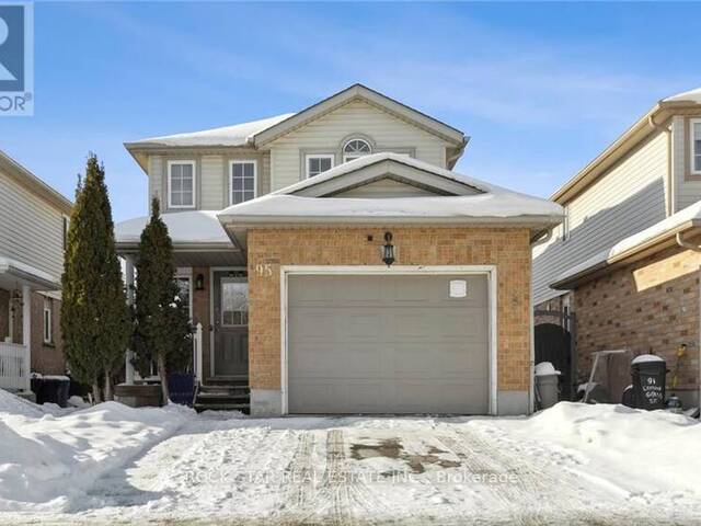 95 COTTON GRASS STREET Kitchener Ontario, N2E 3T5 - 3 Bedrooms Home For Sale