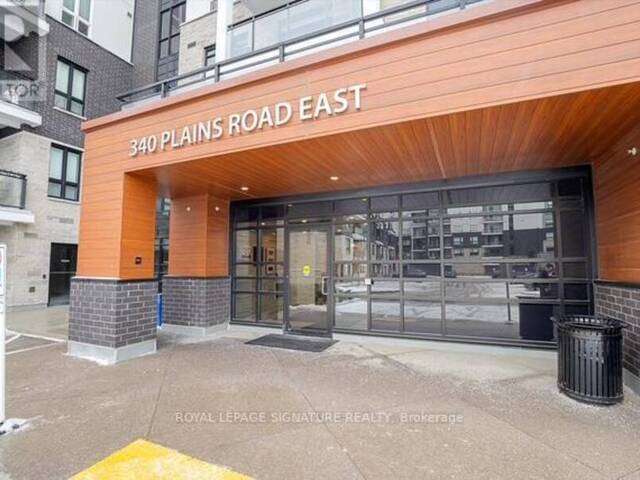 208 - 340 PLAINS ROAD E Burlington Ontario, L7T 0C2 - 1 Bedroom Condo For Sale