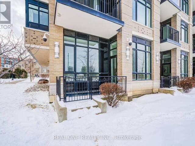 107 - 111 UPPER DUKE CRESCENT Markham Ontario, L6G 0C8 - 2 Bedrooms Condo For Sale