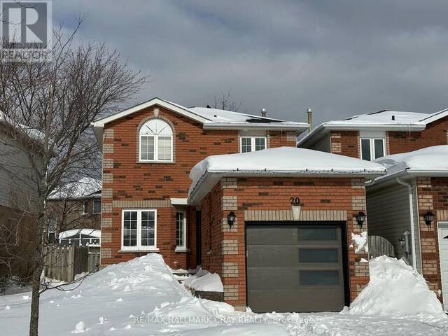 20 WILLOW DRIVE Barrie Ontario, L4N 8T2 - 3 Bedrooms Home For Sale