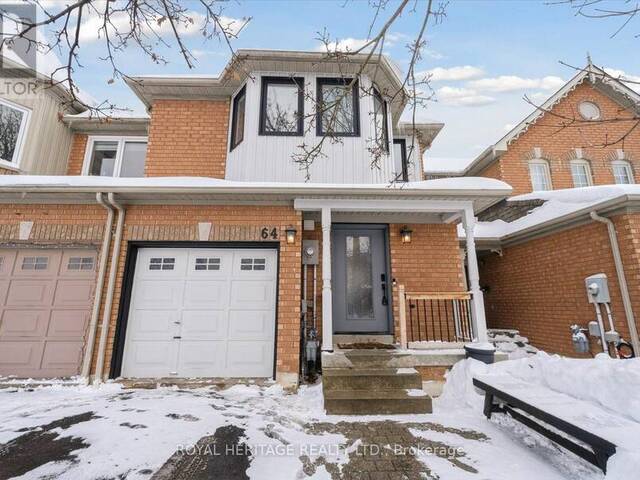 64 ZACHARY PLACE Whitby Ontario, L1M 1E1 - 3 Bedrooms Home For Sale