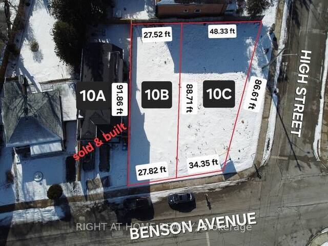 10B BENSON AVENUE Mississauga Ontario, L5H 2P2 - Vacant Land For Sale