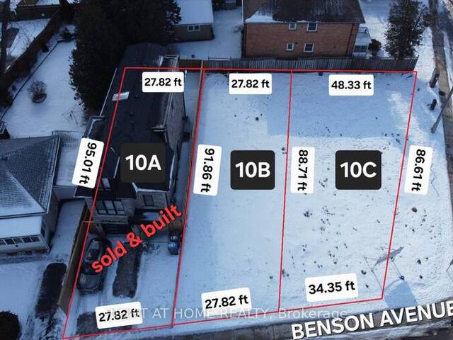 10C BENSON AVENUE Mississauga Ontario, L5H 2P2 - Vacant Land For Sale