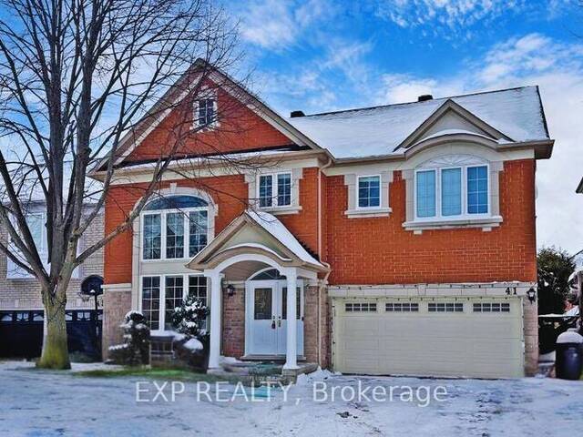 41 MAJESTIC DRIVE Markham Ontario, L6C 2B3 - 5 Bedrooms Home For Sale