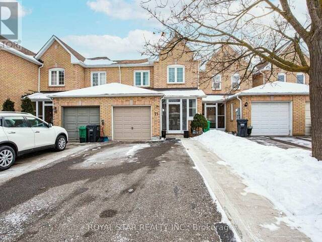 71 MUIRLAND CRESCENT Brampton Ontario, L6X 4P3 - 3 Bedrooms Home For Sale