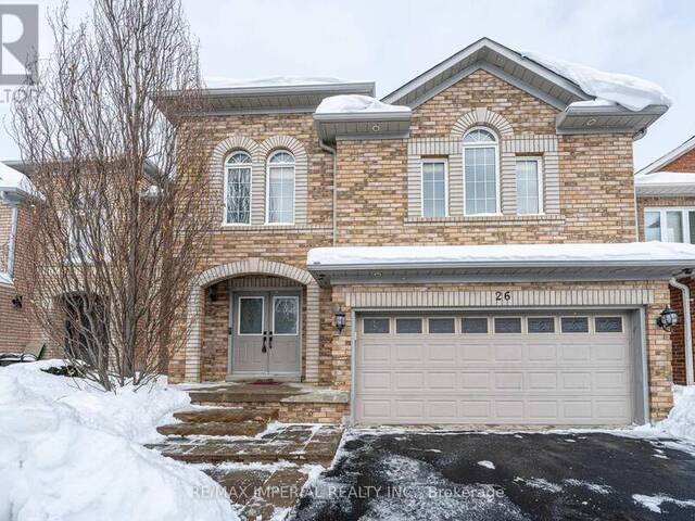 26 SAIL CRESCENT Vaughan Ontario, L6A 2Z2 - 3 Bedrooms Home For Sale